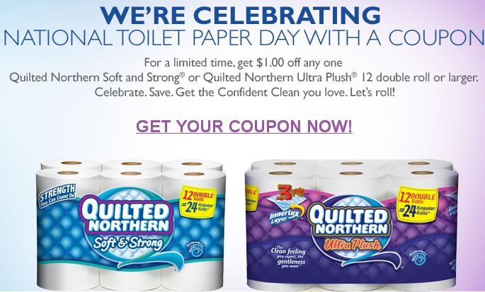 1 00 1 Quilted Northern Bath Tissue Coupon