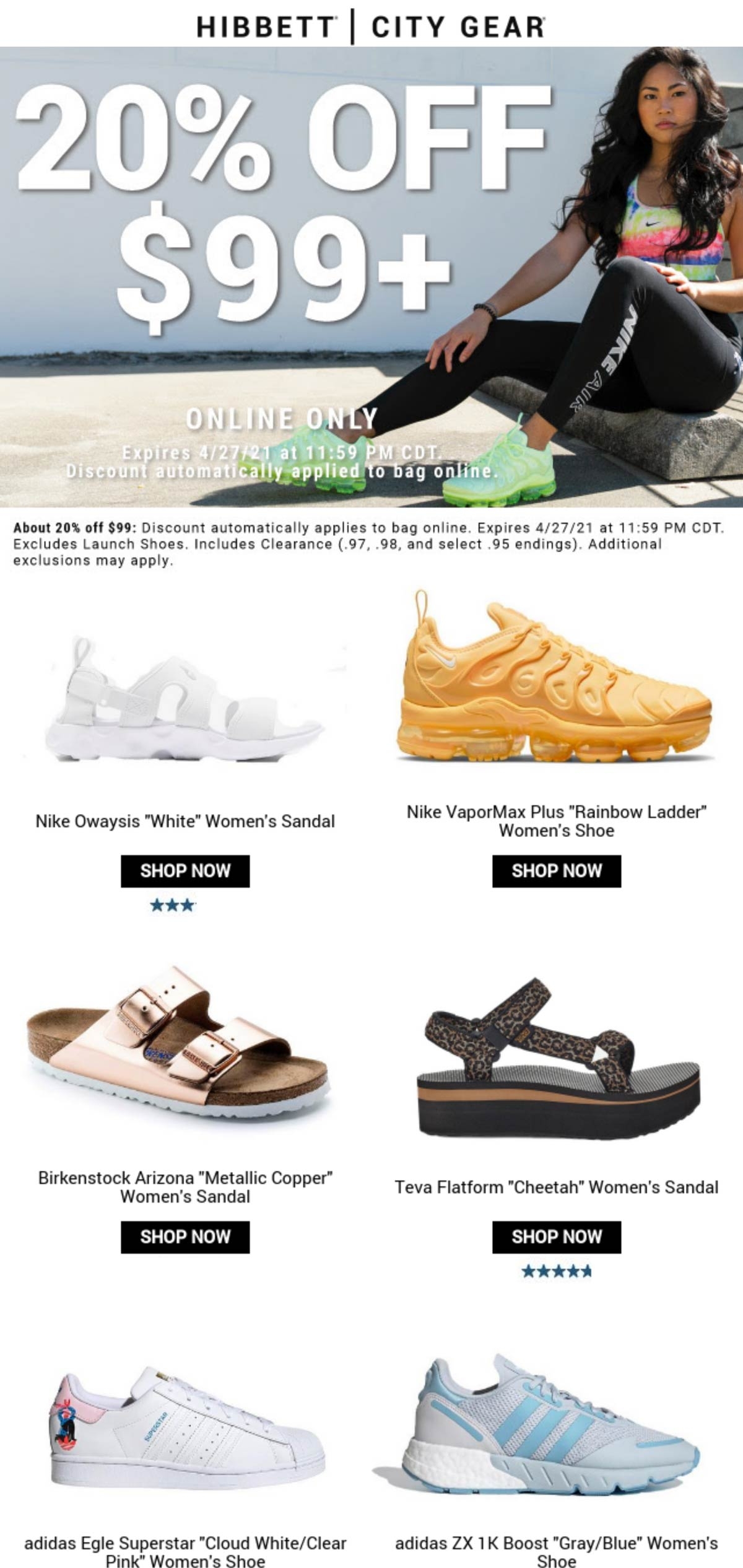 20 Off 99 Online Today At Hibbett Sports City Gear hibbett The 