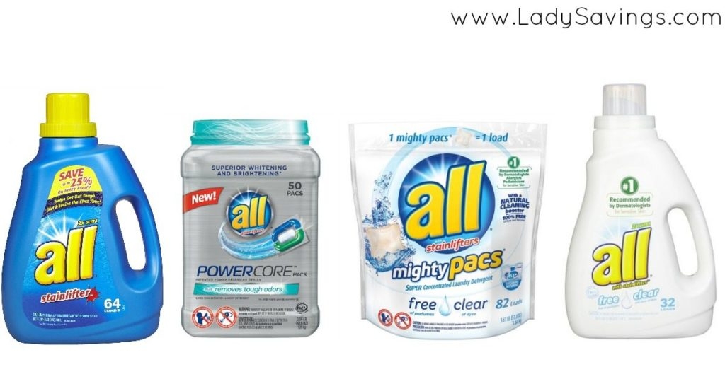 All Detergent Coupons January 2025 NEW Coupon 