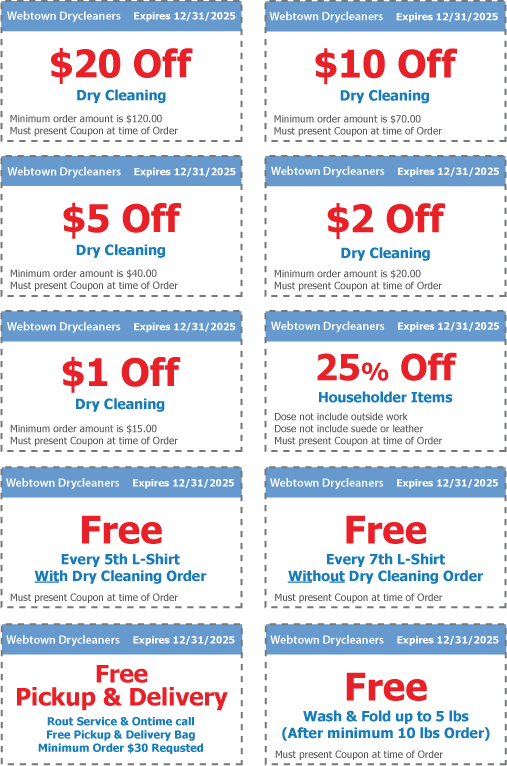 American Cleaners Printable Coupons