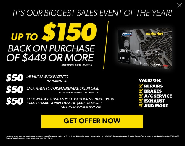 Auto Repair Oil Change Exhaust Tires Brakes Meineke