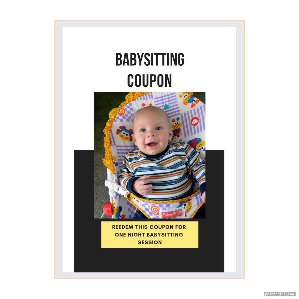 Babysitting Coupons Printable Gridgit