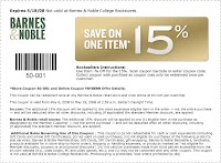 Barnes Noble 15 Off Printable Coupon Enjoy Printable Coupons