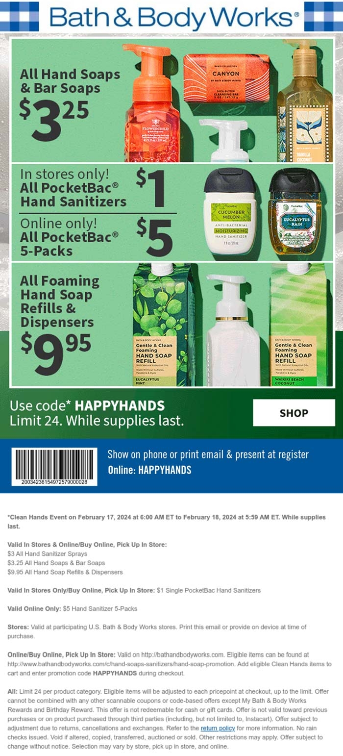 Bath And Body Works Printable Coupons 2024 Adora Patrica