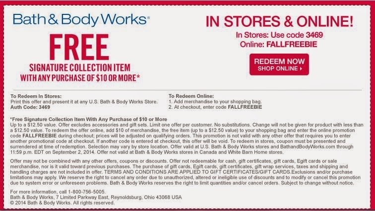 Bath And Body Works Printable Coupons May 2018 Coupons Printable 2018