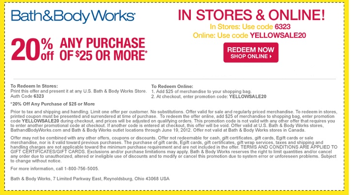 Bath And Body Works Printable Coupons September 2015 Printable 