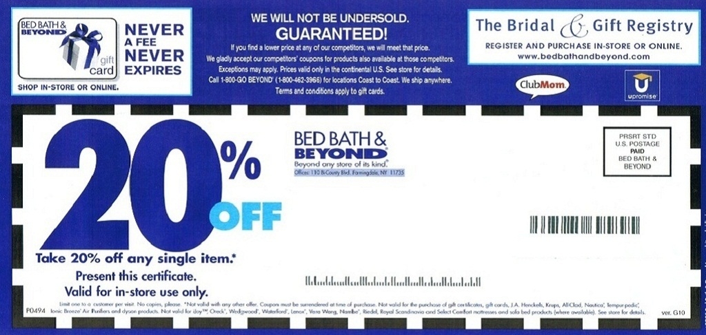 Bed Bath And Beyond Coupon Printable And Promo Codes 2015 Bed Bath 