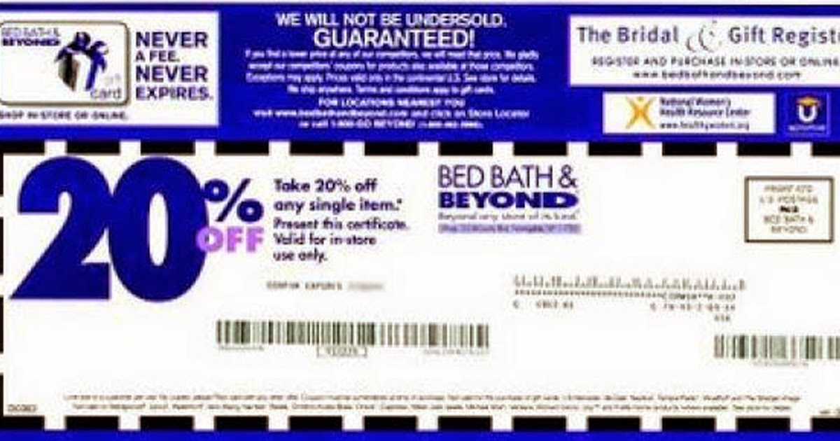 Bed Bath And Beyond Coupons Bed Bath And Beyond Coupons