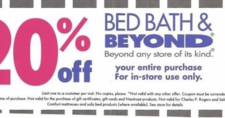Bed Bath And Beyond Coupons Print 2013 Bed Bath And Beyond Coupon 