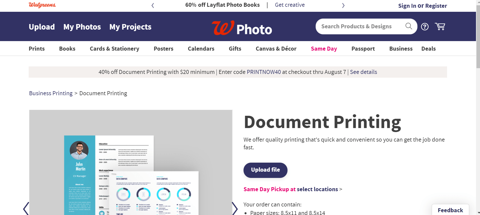 Best Walgreens Document Printing Coupons Promo Codes