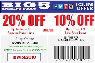 Big 5 Sporting Goods Printable Coupons May 2018 Friendly Discount 2018