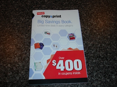 Big Fat Piggy Bank Staples Copy Print Coupon Book