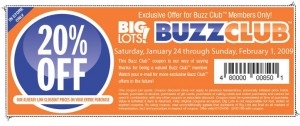 Big Lots 20 Off Printable Coupon Exp 2 1 09 Deal Seeking Mom