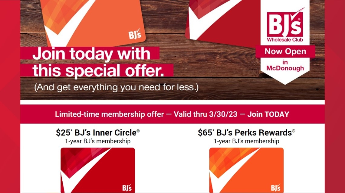 Bj 39 s Wholesale Club Membership Card Clearance Seller Library