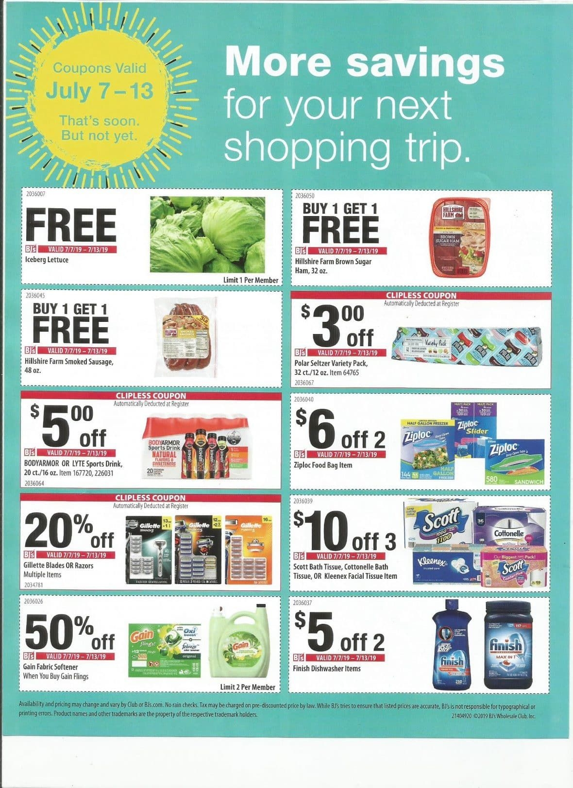 Bjs Coupons Printable Printable Word Searches