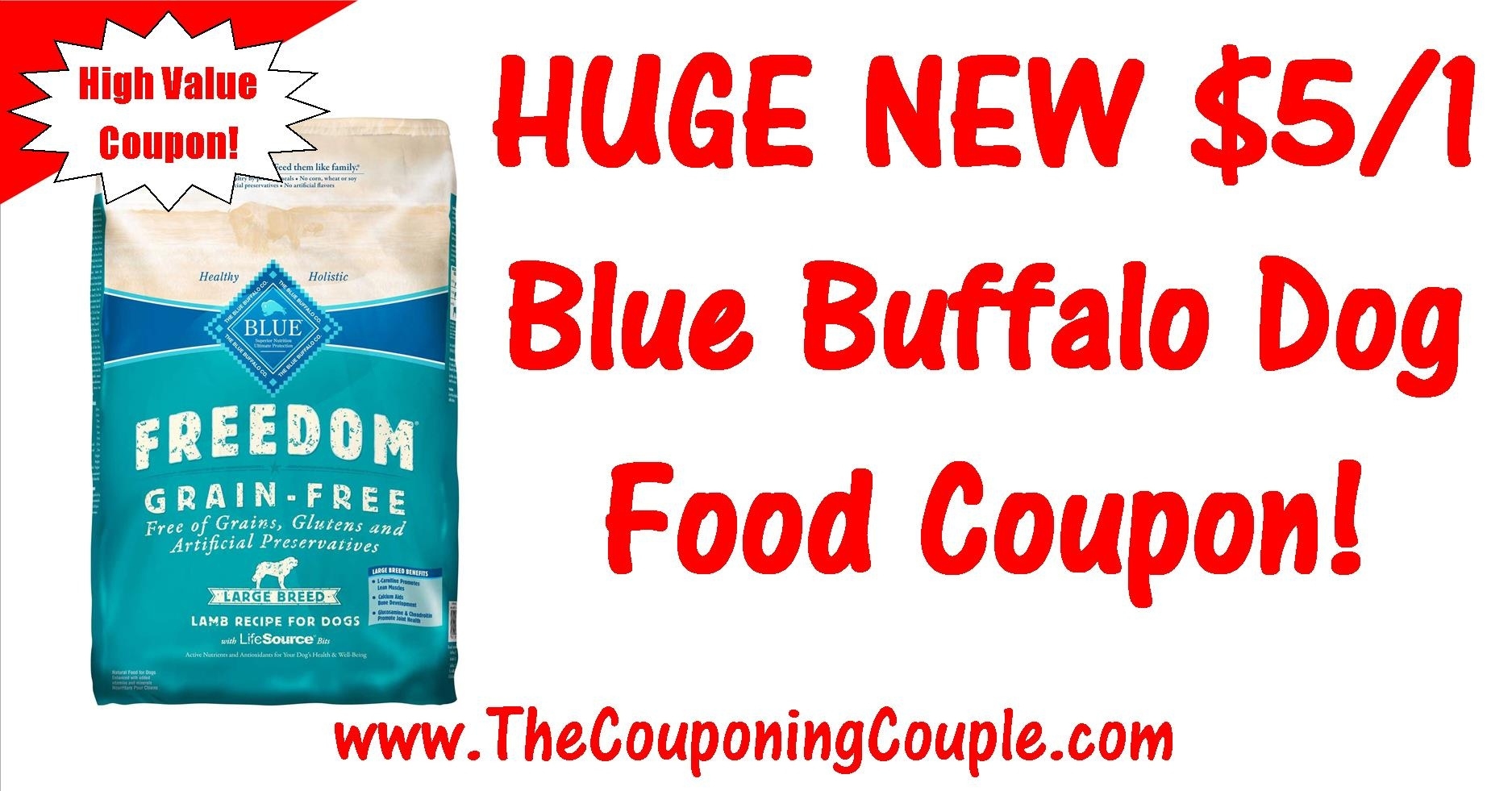 Blue Buffalo Dog Food Coupon Printable