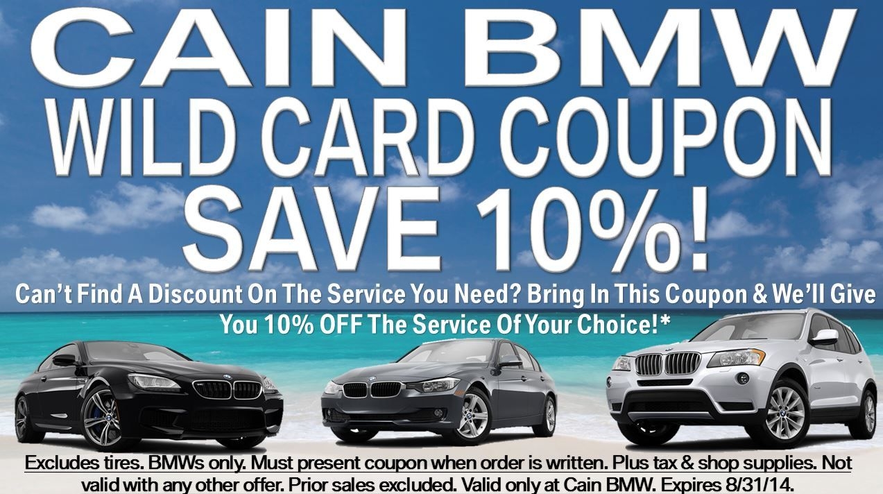 Bmw Service Coupons Printable