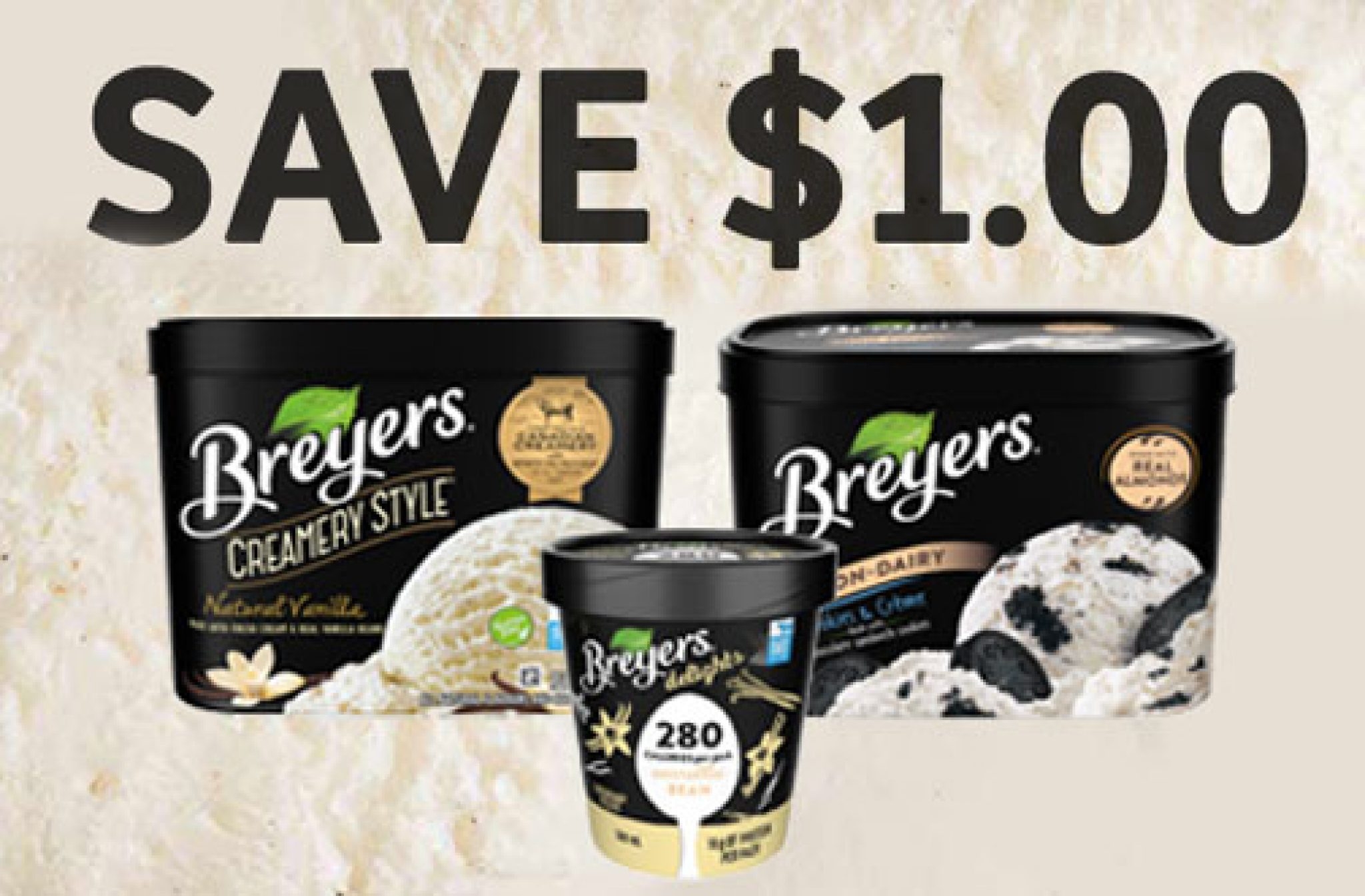 Breyers Ice Cream Coupon Deals From SaveaLoonie 