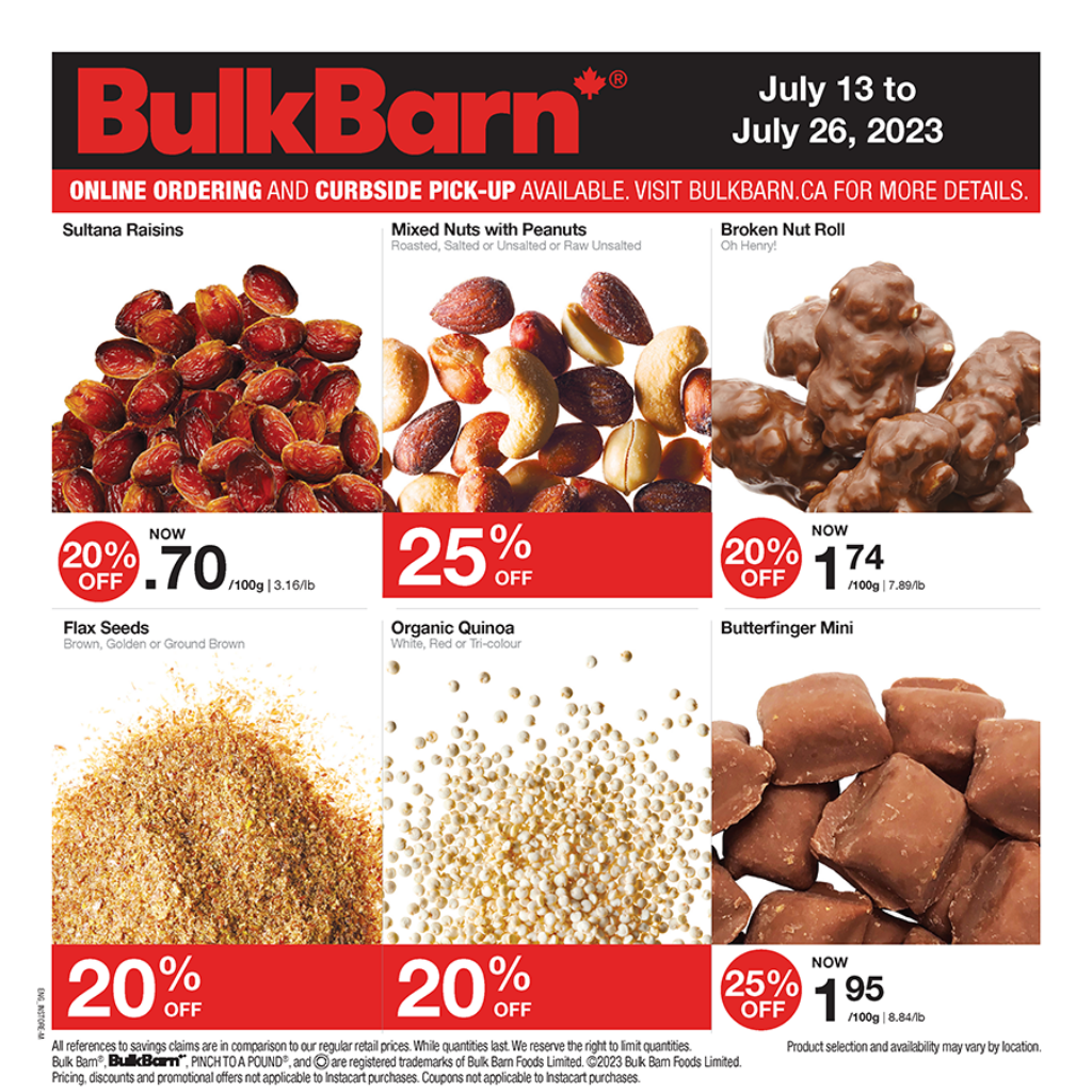 Bulk Barn Coupons Deals October 2023 For November 2023
