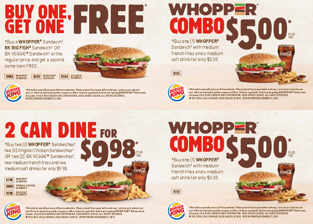 Burger King Coupons 2025 Online Printable Mathilde J Bruun