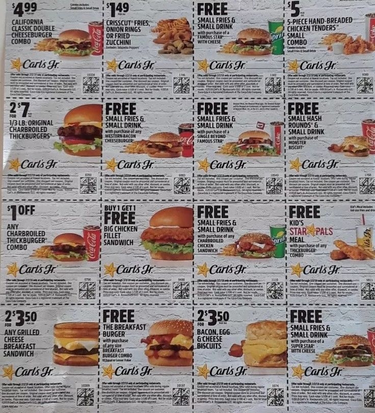 Carls Jr Coupons 2023 Printable Printable Word Searches Carls Jr Coupons 2023 Printable Printable Word Searches