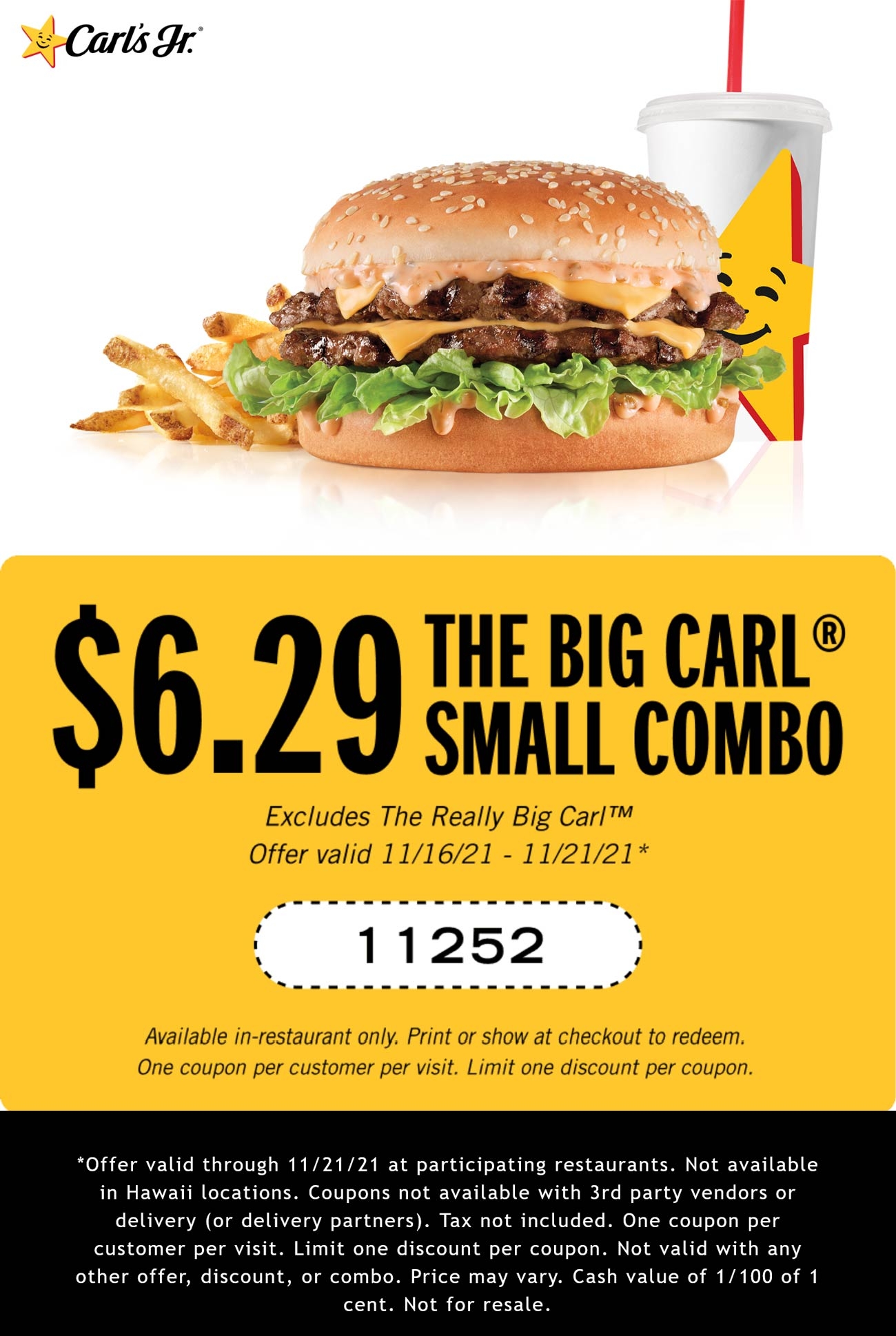 Carls Jr Coupons 2025 Printable Layne Vanessa