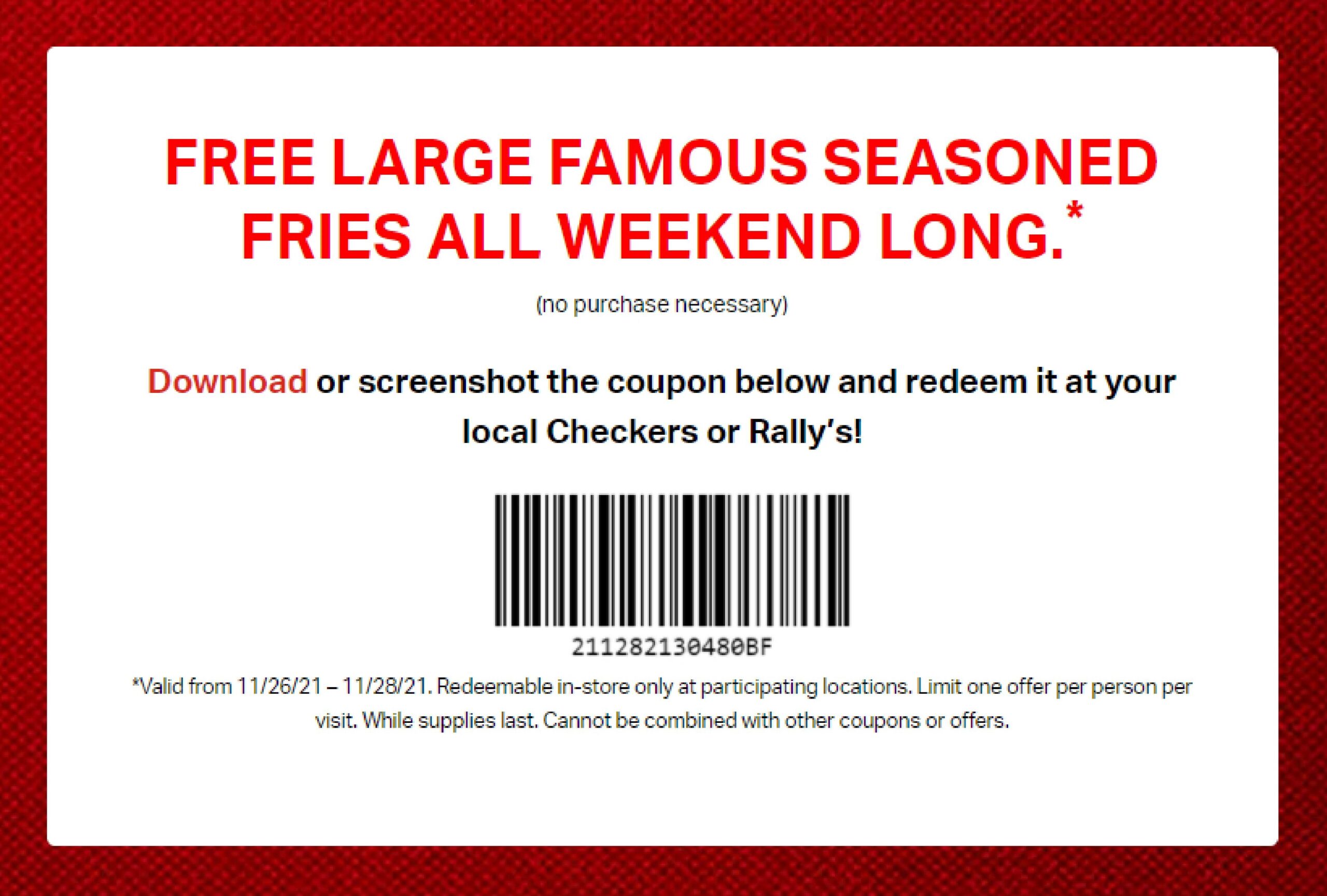 Checkers Rally 39 s Printable Coupons Expires 09 30 2023 59 OFF