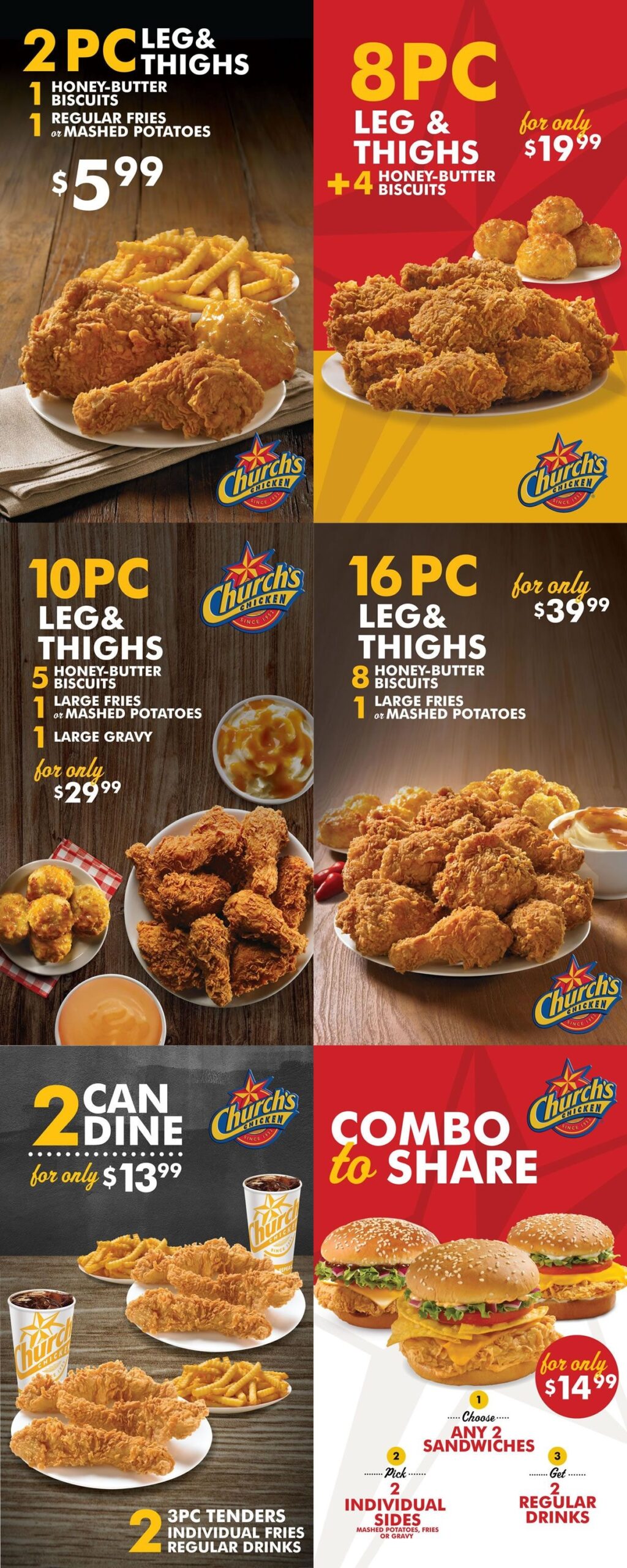 Church s Chicken Coupons ON At Church 39 s Chicken Canada