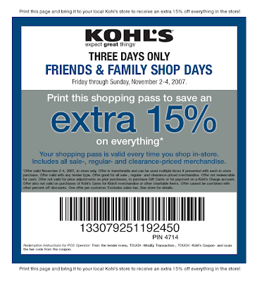 Coupon Heaven Printable Coupon For Kohls