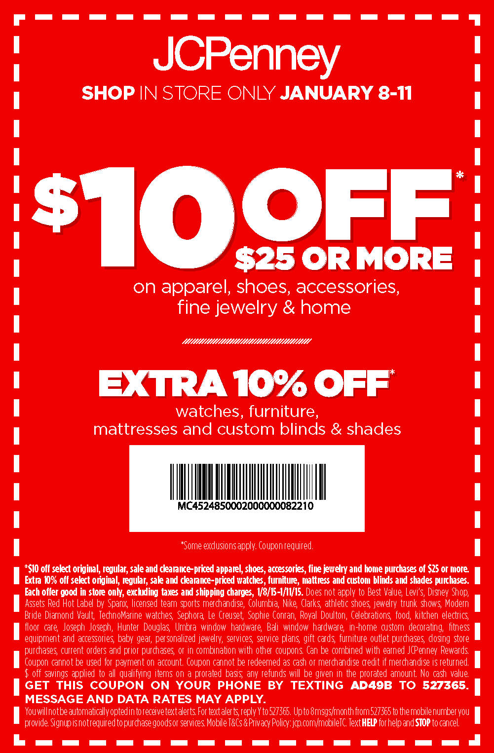 Coupons Jcpenney In Store Printable Printable Word Searches