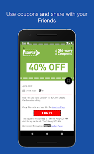Coupons Old Navy Discount Promo Codes By Couponat F r Android 