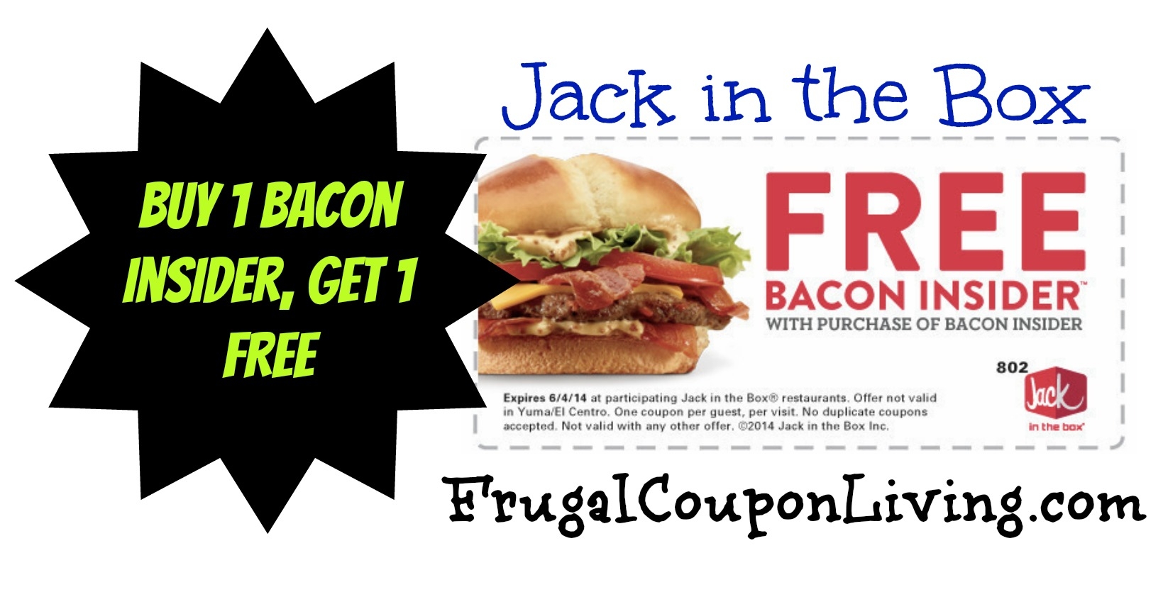 Current Printable Jack In The Box Coupons