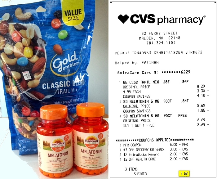 CVS Surprisingly Generous Coupon Policy Mouse Print 