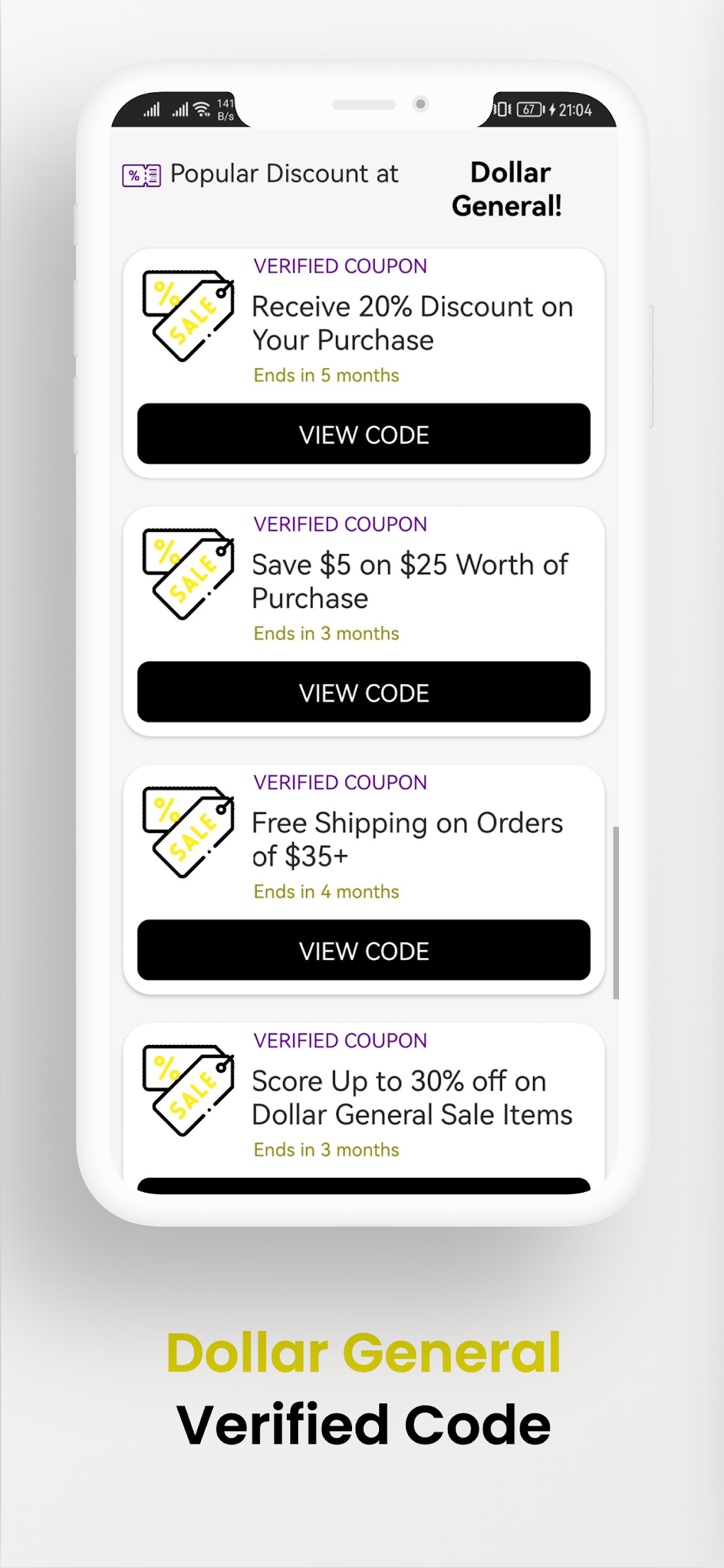 Dollar General Coupons DG For Android Download