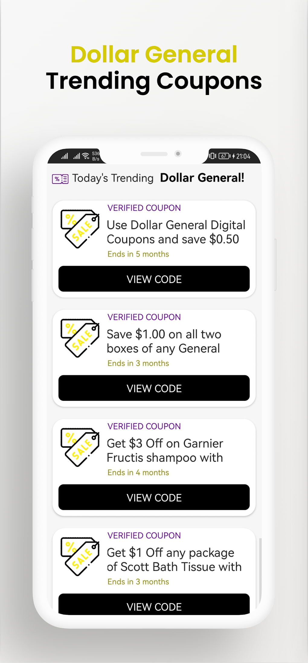 Dollar General Coupons DG For Android Download