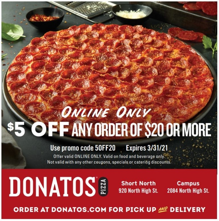 Donatos Pizza Coupons January 2024 Lenee Terese