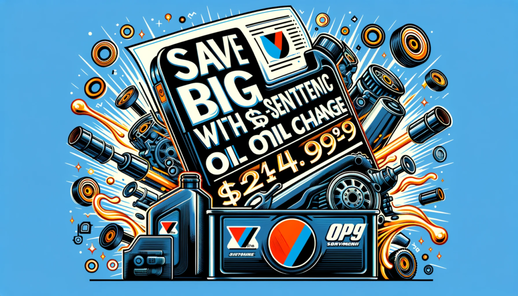 Exclusive 24 99 Valvoline Synthetic Oil Change Offer