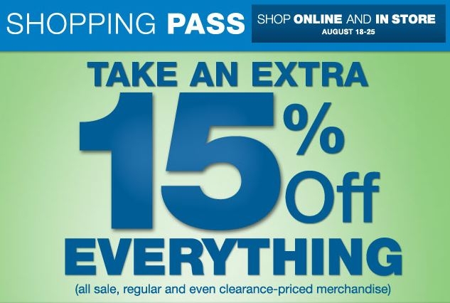 Expired Kohl s 15 Off Everything Printable Coupon