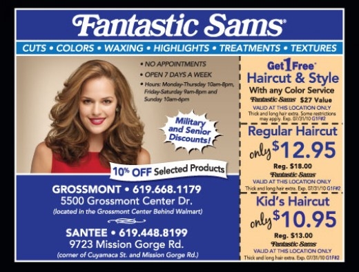 Fantastic Sams Printable Coupon