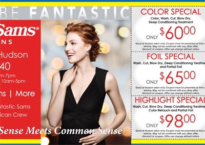 Fantastic Sams TCB Advertising