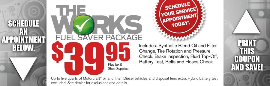 Ford The Works Printable Coupon Printable Templates