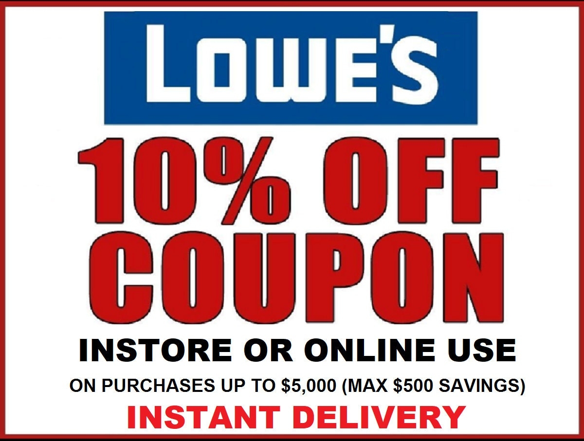 Free Lowes 10 Printable Coupon Free Download Free Lowes 10 Printable Free Lowes 10 Printable Coupon Free Download Free Lowes 10 Printable