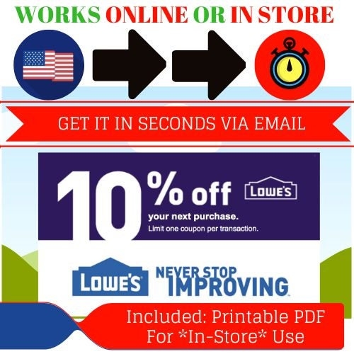 Free Lowes Printable Coupon Generator Download Free Lowes Printable 