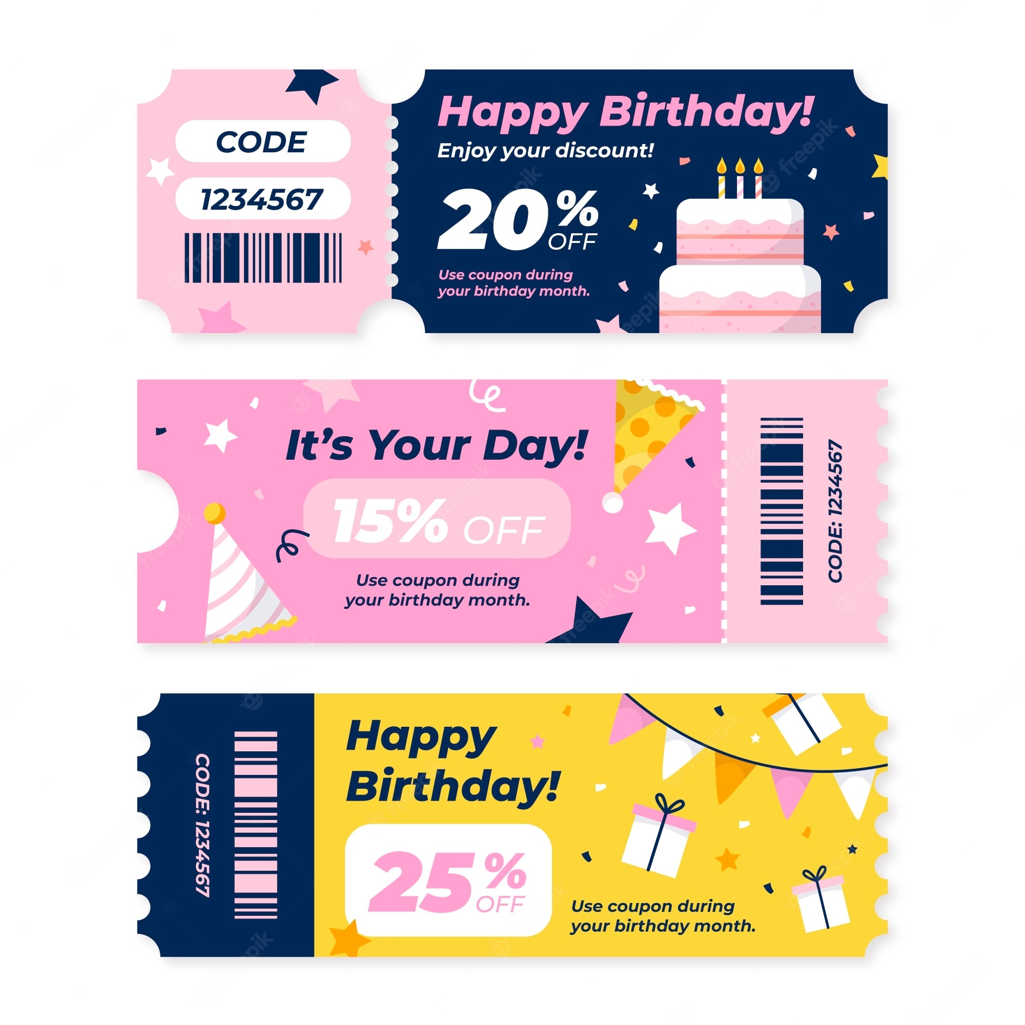 Free Printable Birthday Coupons Happy Birthday Cards 53 OFF