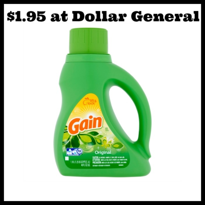 Gain Laundry Detergent 40 Oz 3 Extreme Couponing Deals