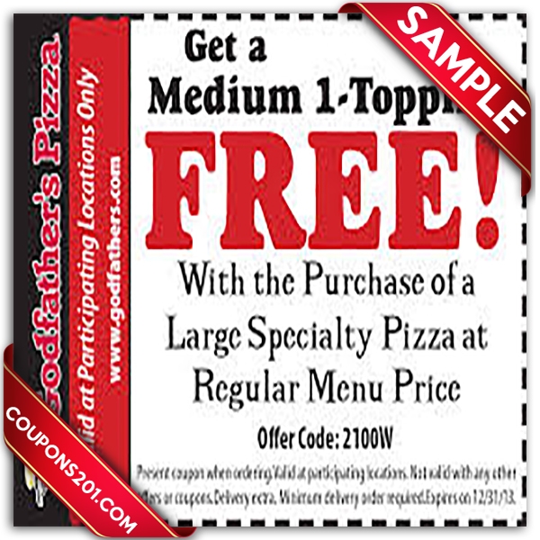 Godfather 39 s Pizza Coupons Printable Printable Templates