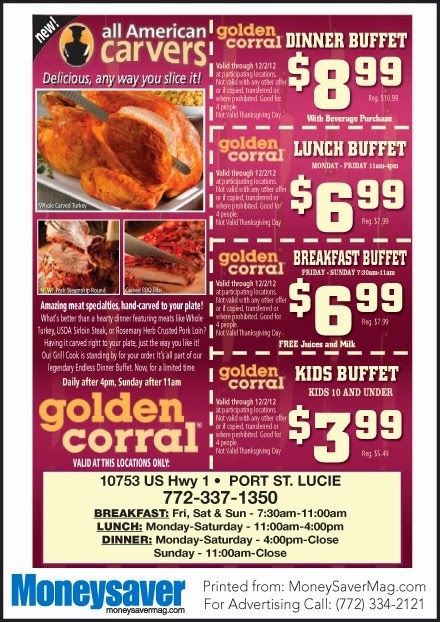 Golden Corral Coupons Buy One Get One Free Printable Prntbl 