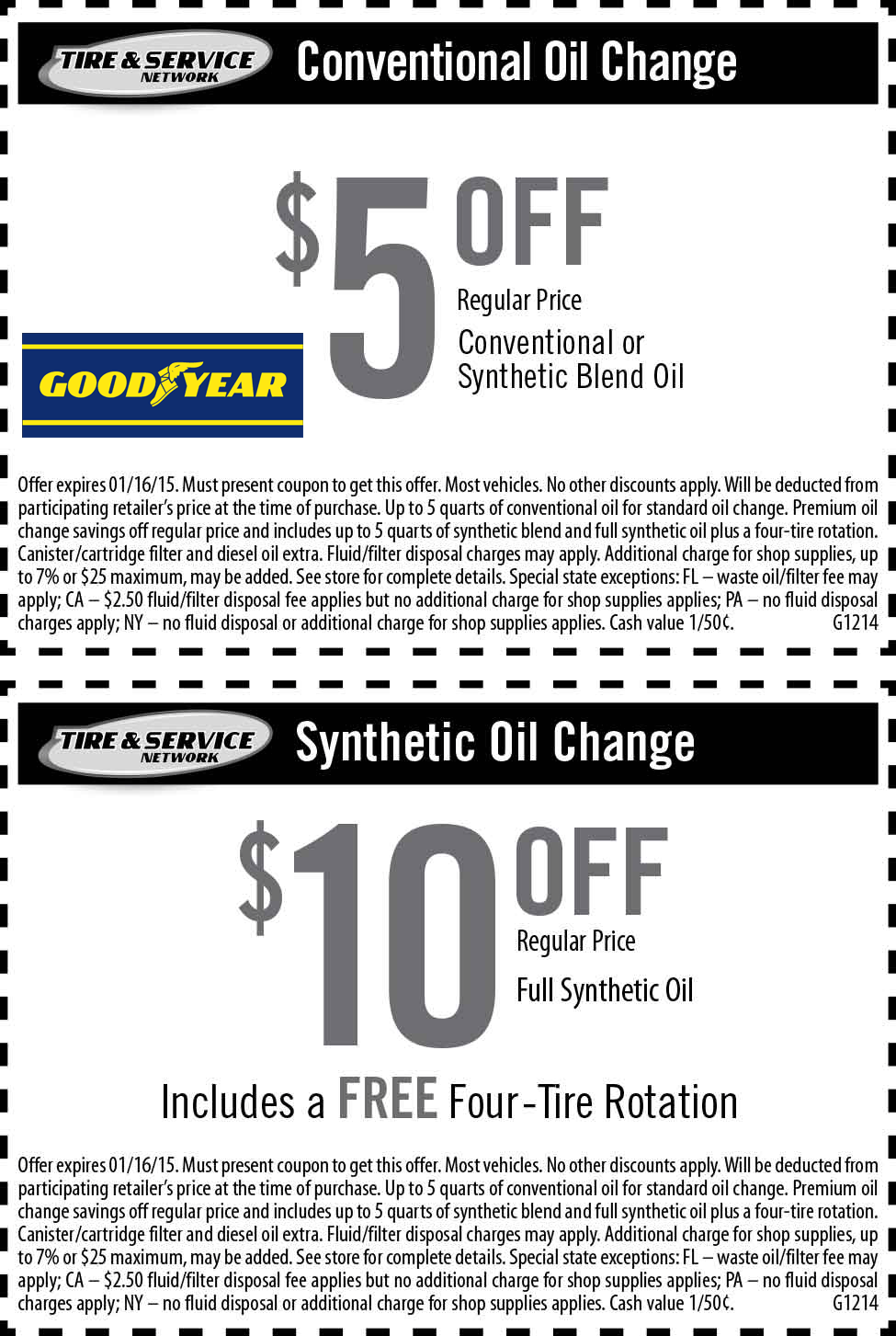 Goodyear Printable Coupons