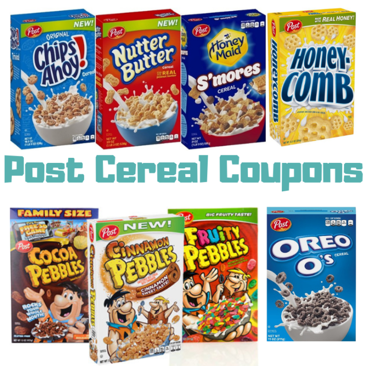 Grab Cereal For Net Cost 67 Box With 5 New Post Cereal Coupons At 