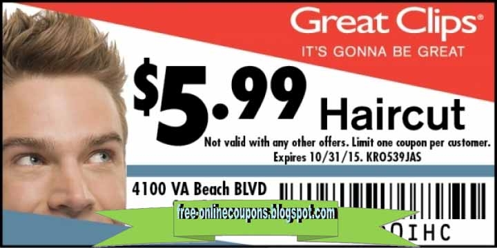 Great Clips 5 Off Coupon Printable
